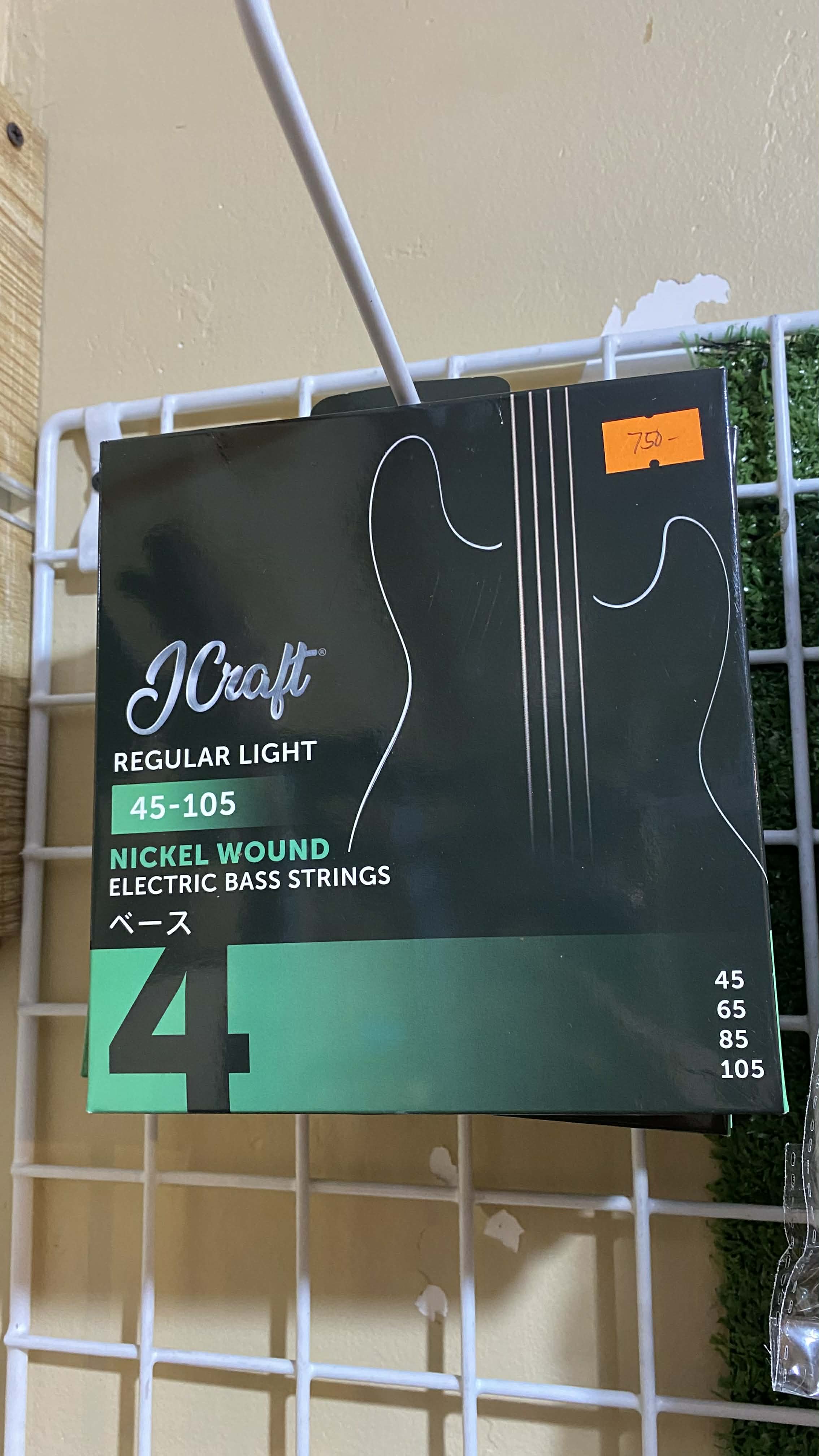 JCraft Regular Light Electric Bass Strings